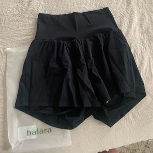 HALARA athletic shorts, NWT, size 6, black
